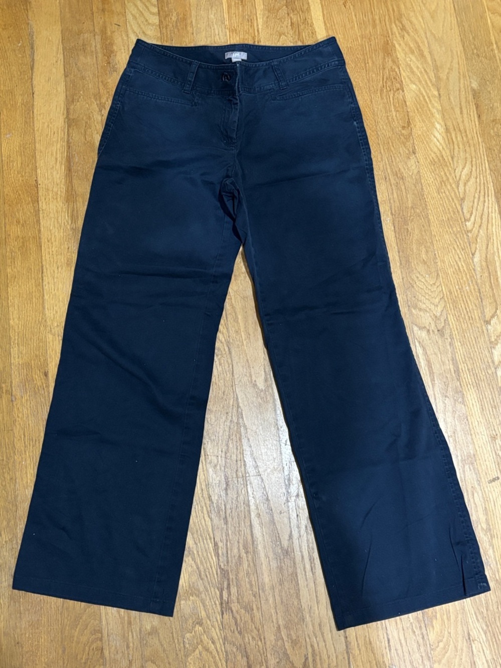 J. Jill Wide Leg Jeans in Navy Blue